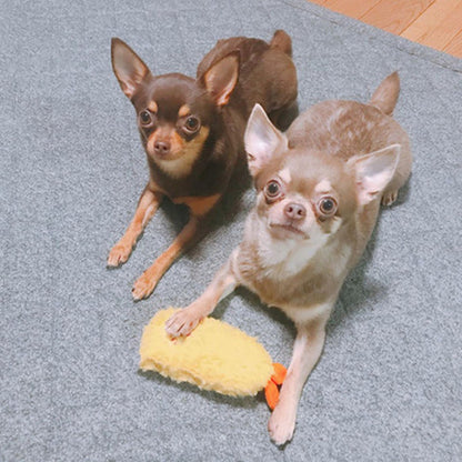 Squeaky Shrimp Dog Toy