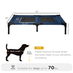 ToyTigris Elevated Cooling Dog Bed