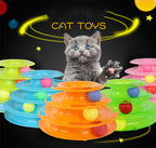 Four-Layer Ball Track Cat Toy