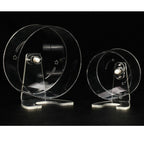 Acrylic Hamster Fitness Running Wheel