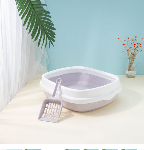 Small Anti-Splash Cat Litter Box