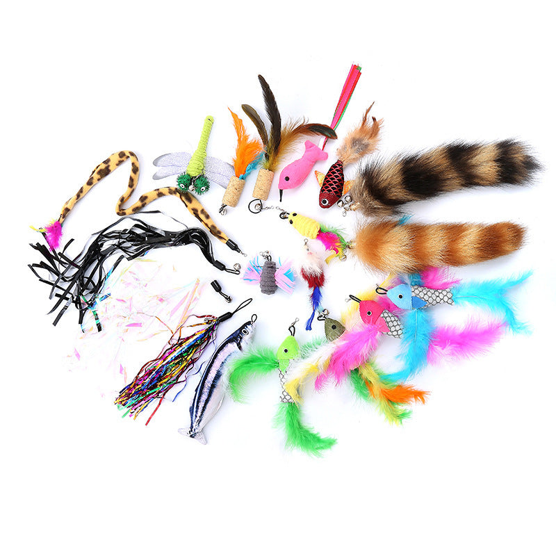 Cat Toy Feather Replacement Head