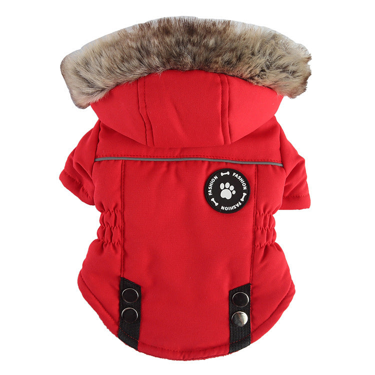 Winter Zipper Dog Jacket