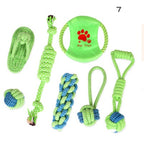 Cotton Rope Knot Dog Toy Set