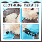 Waterproof Summer Dog Raincoat – Lightweight Puppy Jacket for Small & Medium Dogs