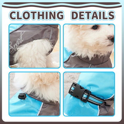 Waterproof Summer Dog Raincoat – Lightweight Puppy Jacket for Small & Medium Dogs
