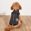 Warme, reflektierende, wattierte Hundejacke