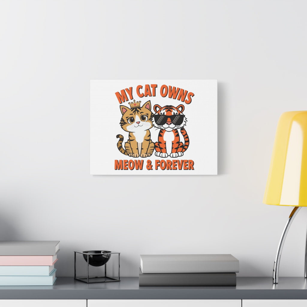 Wall Canvas - Cat Meme