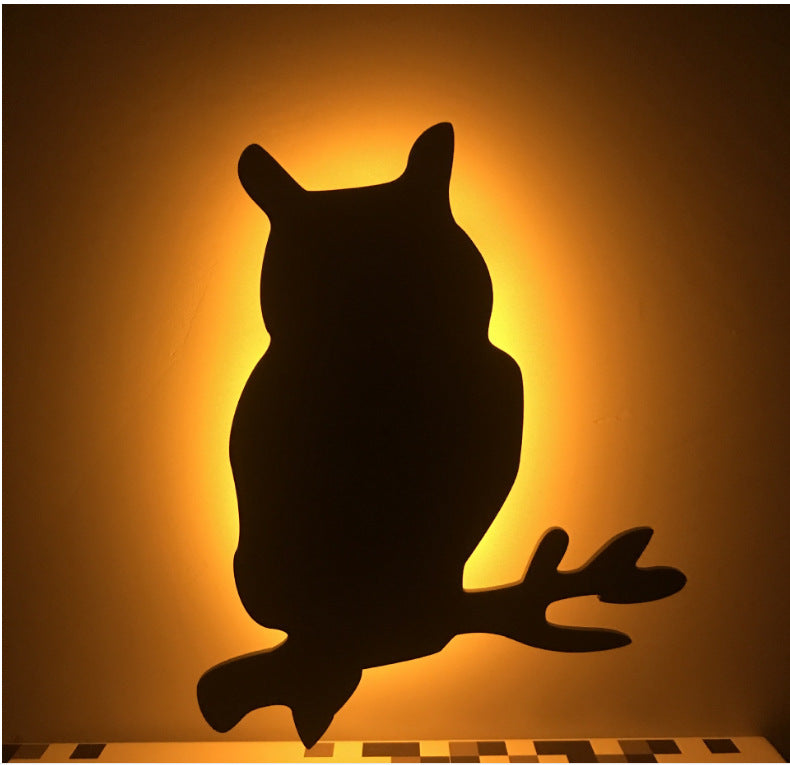 LED Cat & Dog Shadow Night Light