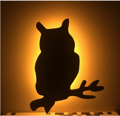 LED Cat & Dog Shadow Night Light