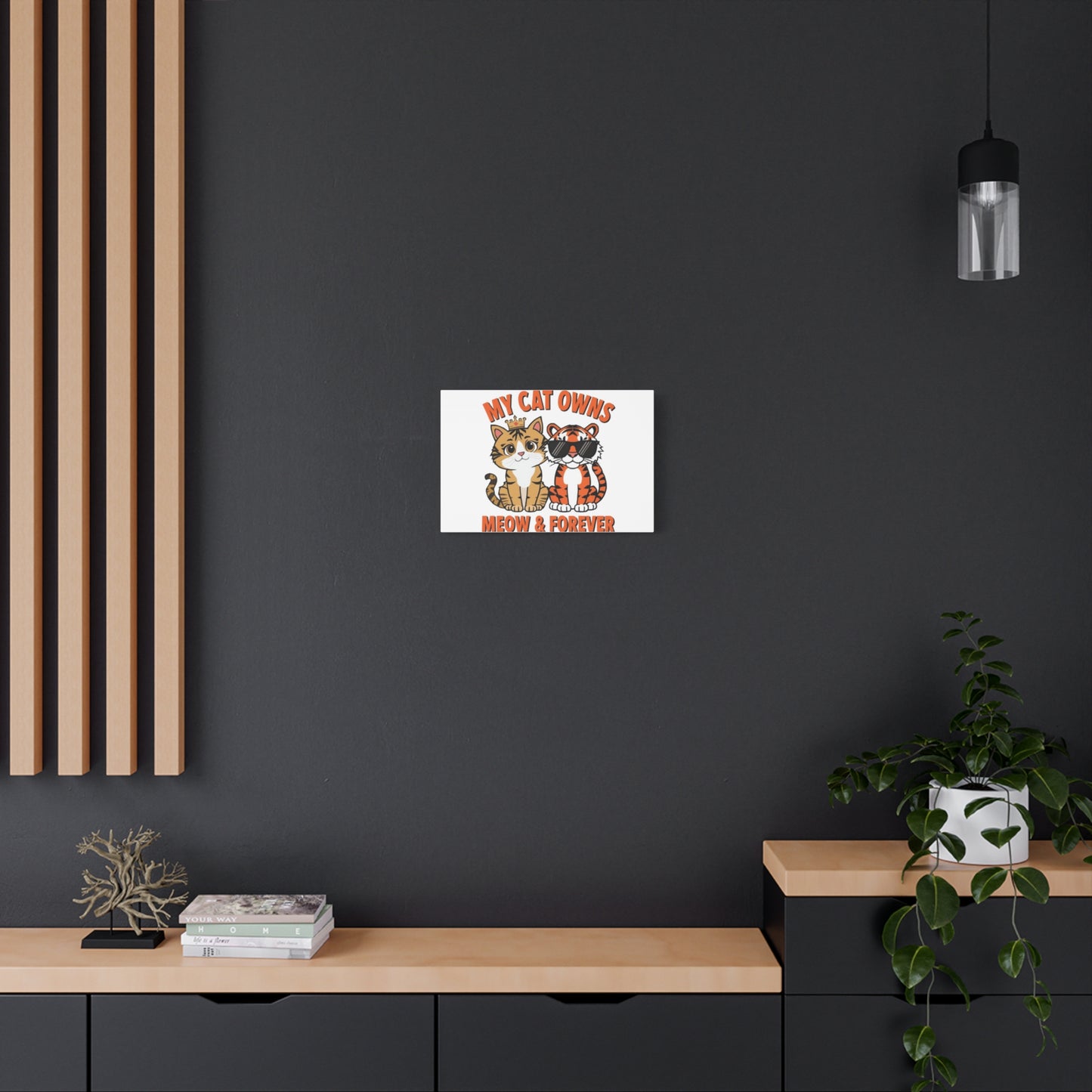 Wall Canvas - Cat Meme