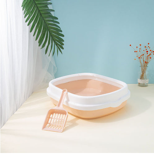 Small Anti-Splash Cat Litter Box