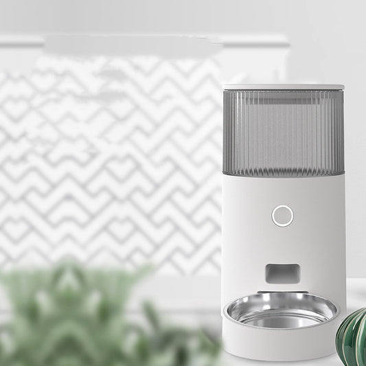 MEFU Smart Pet Feeder App-Controlled Automatic Feeding for Cats & Small Dogs