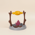 BBQ Style Treat Dispenser Cat Toy
