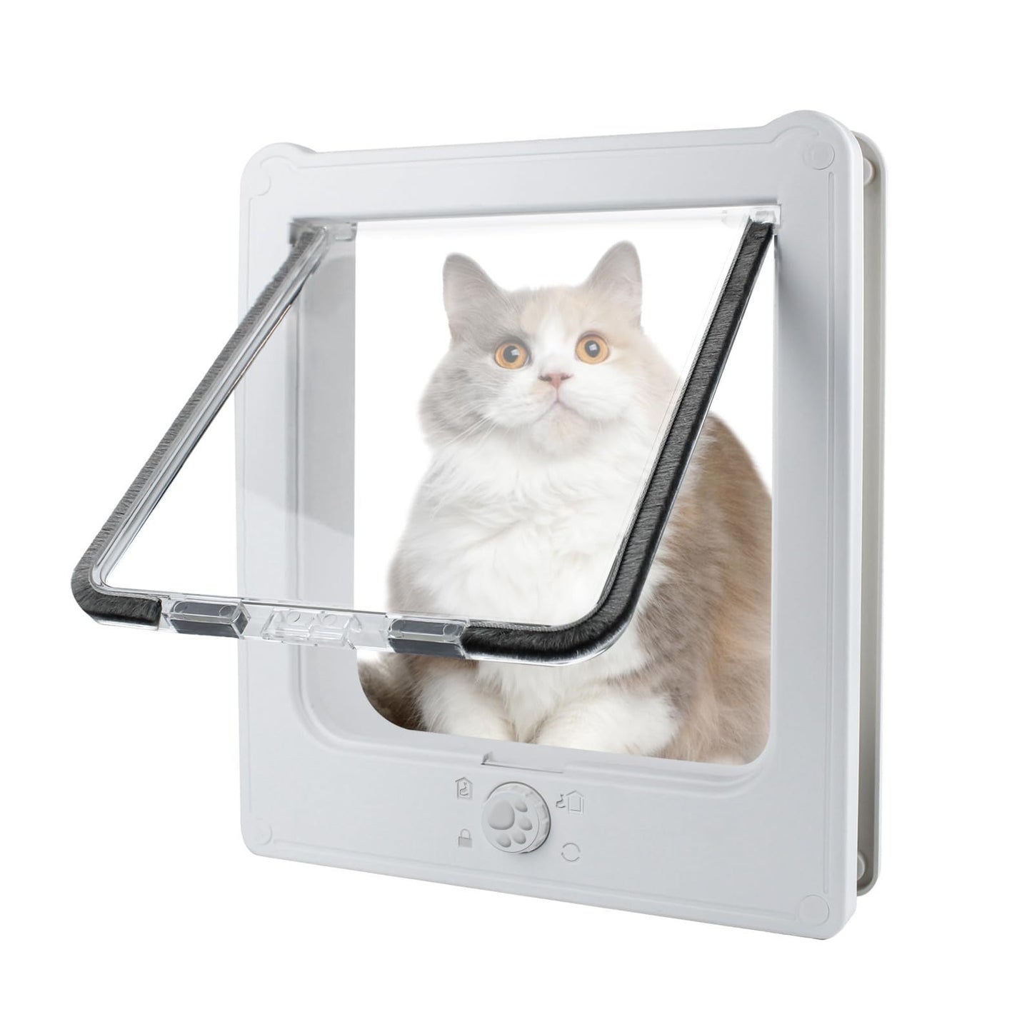 Thin Lockable & Weatherproof Cat Door