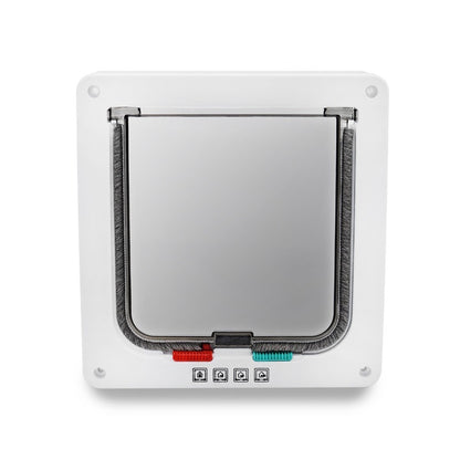 4-Way Lockable Flap Pet Door