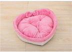 Heart-Shaped Soft Cozy Cat Bed