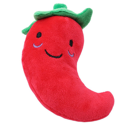 Gooddog Plush Fruit Dog Toy