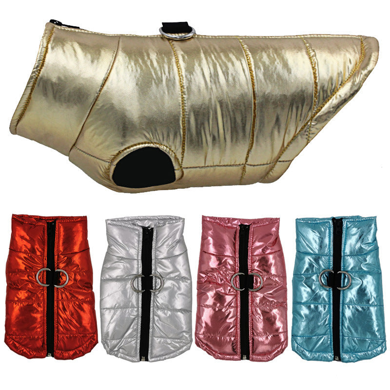 Waterproof Cotton Dog Vest – Lightweight Jacket for All Seasons