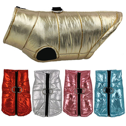 Waterproof Cotton Dog Vest – Lightweight Jacket for All Seasons
