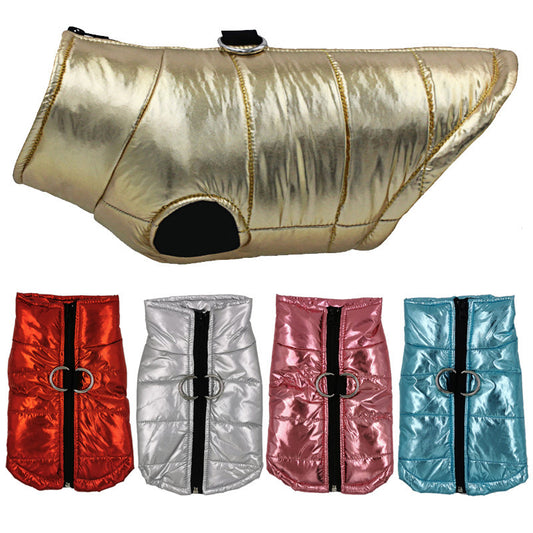 Waterproof Cotton Dog Vest – Lightweight Jacket for All Seasons