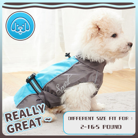 Waterproof Summer Dog Raincoat – Lightweight Puppy Jacket for Small & Medium Dogs