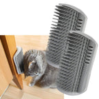 Cat Self-Groomer Corner Wall Hair-Removing Massage Brush