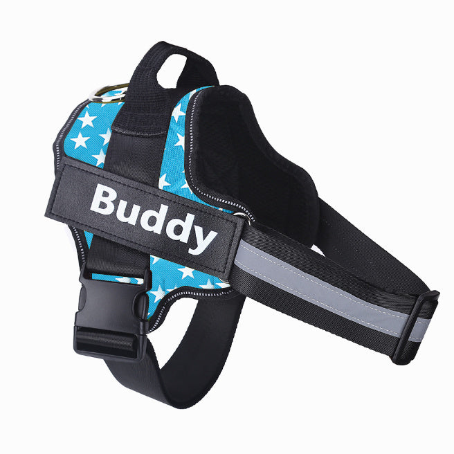 Personalized No-Pull Dog Harness – Reflective, Breathable & Adjustable