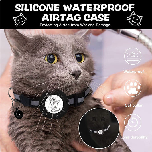 Apple AirTag Pet Tracker – Reflective Collar