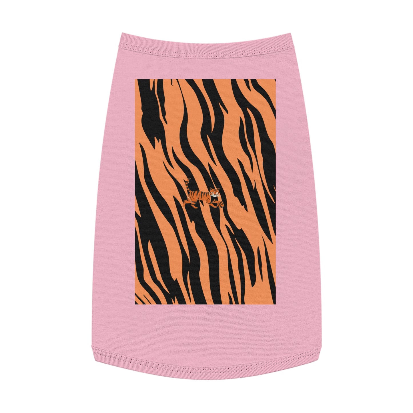 Pet Tank Top - Tiger Stripe Toytigris Style