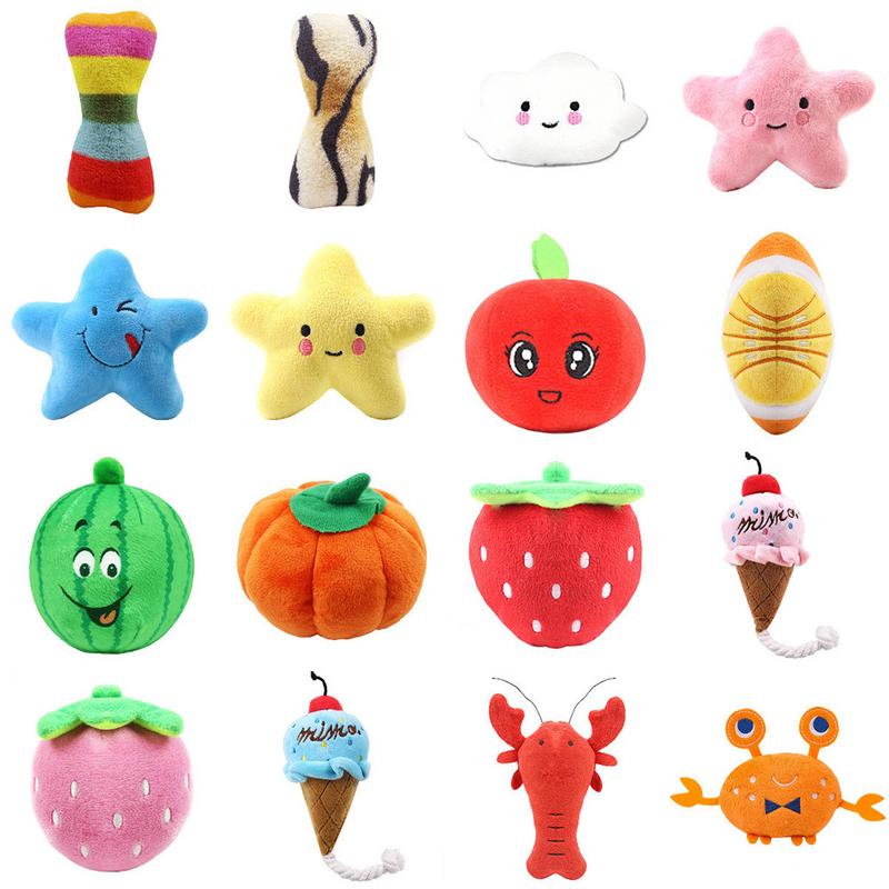 Gooddog Plush Fruit Dog Toy