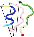 Colorful Plush Wands Cat Toy