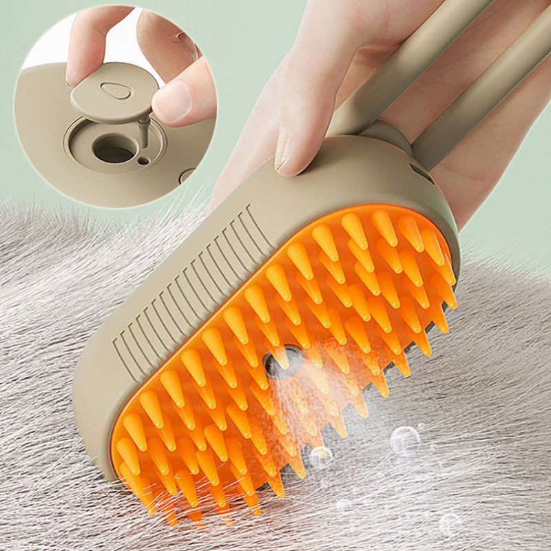 ToyTigris Cat Steamy Brush 3 In 1