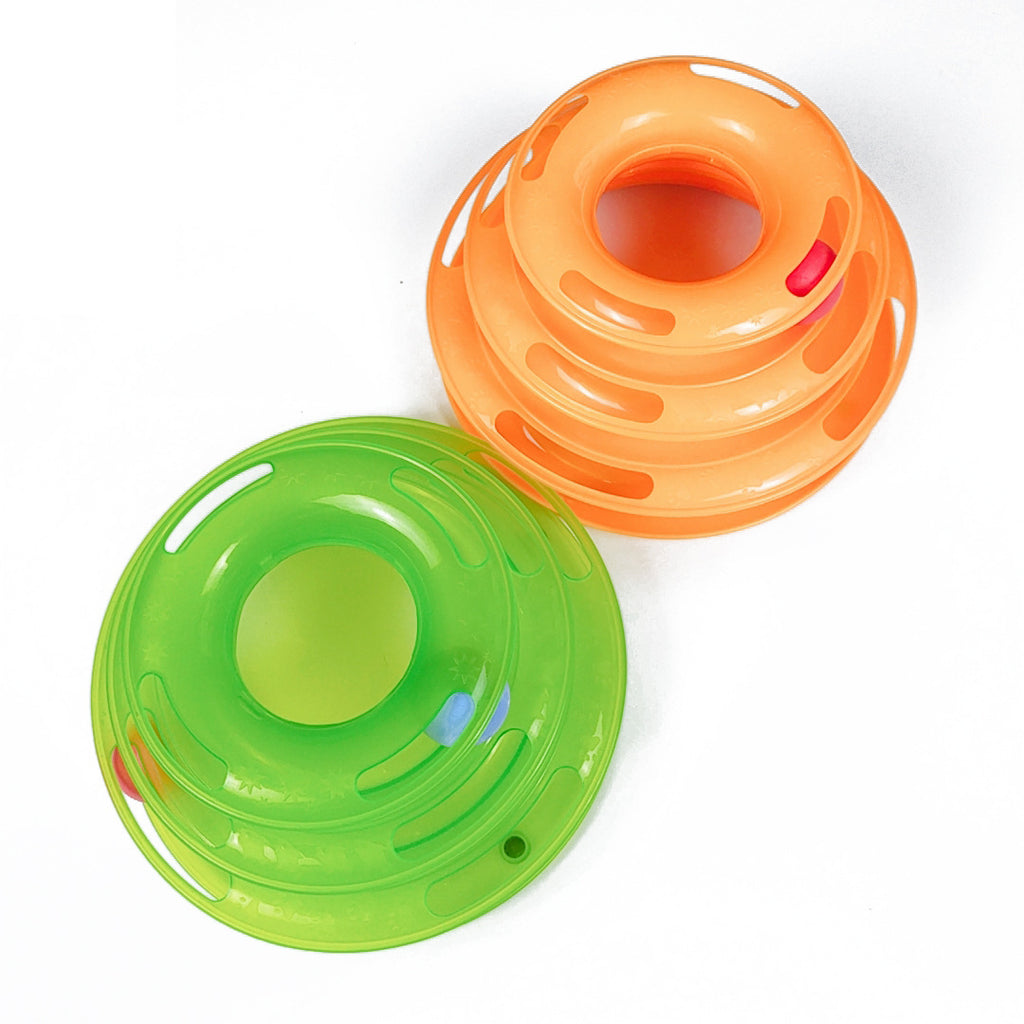Four-Layer Ball Track Cat Toy