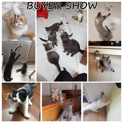 Detachable Rod Cat Stick Toy