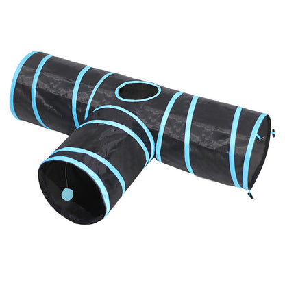 ToyTigris Foldable Cat Tunnel Toy