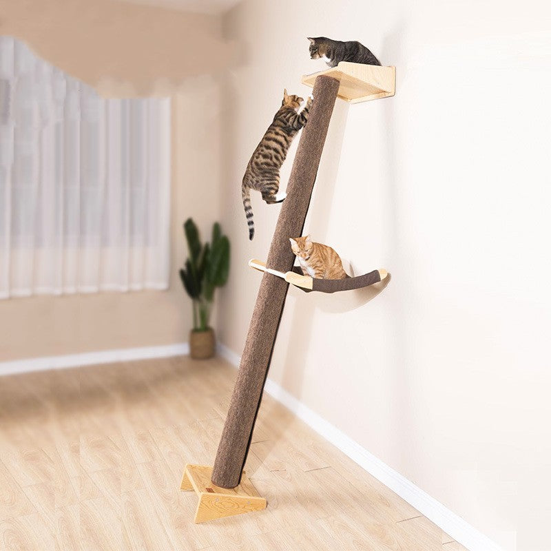 Solid Wood Large Cat Climbing Frame