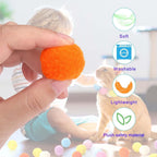 Cat Toy Ball Launcher Gun Interactive Plush Ball Shooter for Cats