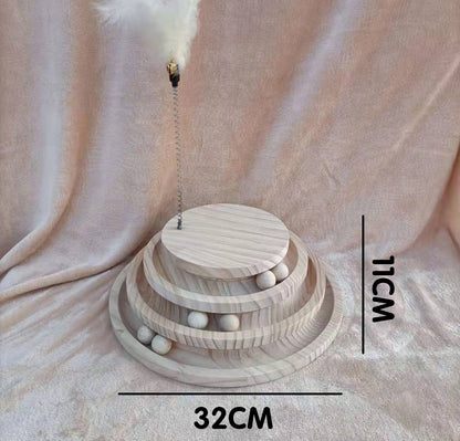 ToyTigris Cat Toys From Solid Wood