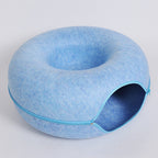 Round Woolen Cat Nest Four Seasons Available