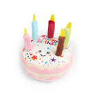 Pink Birthday Cake Toy for Dogs
