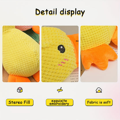 Soft Squeaky Duck Dog Toy