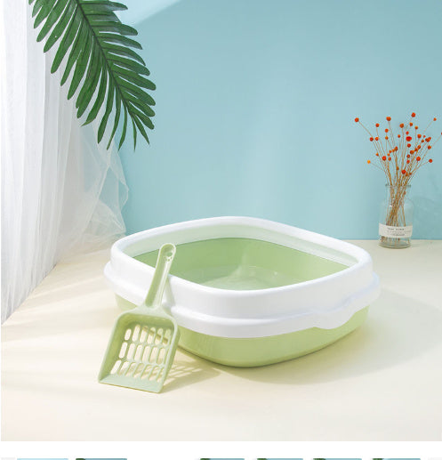 Small Anti-Splash Cat Litter Box