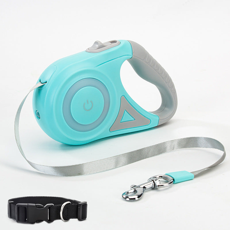 Retractable Dog Leash with LED Lights