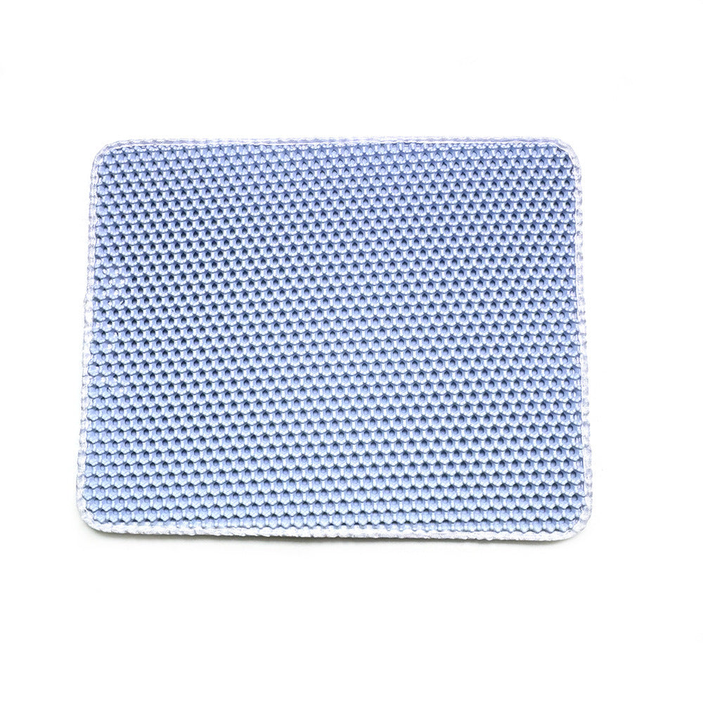 Double-Layer Cat Litter Mat