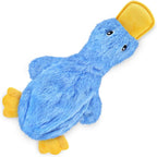 ToyTigris Squeaky Plush Duck Toy for Dogs