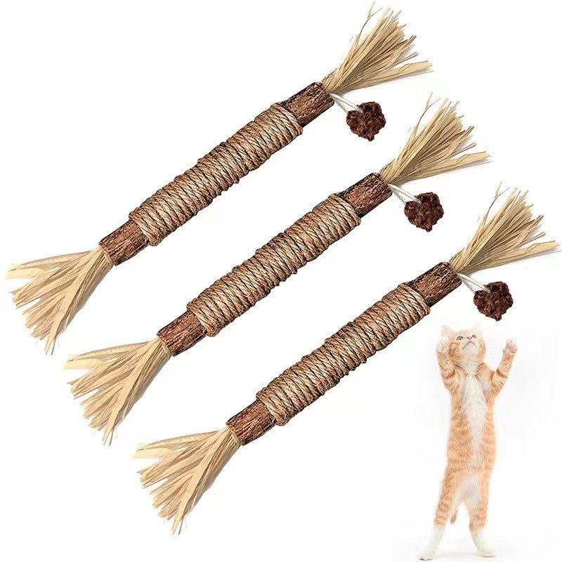Cat Bite Stick Toy