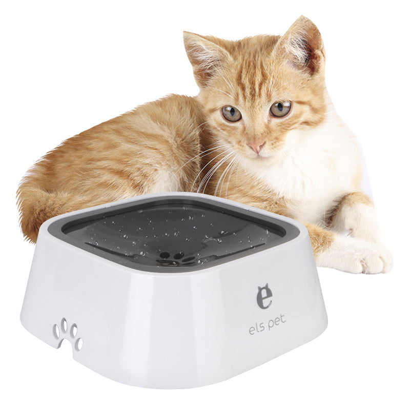 1.5L Pet Water Bowl Anti-Overflow