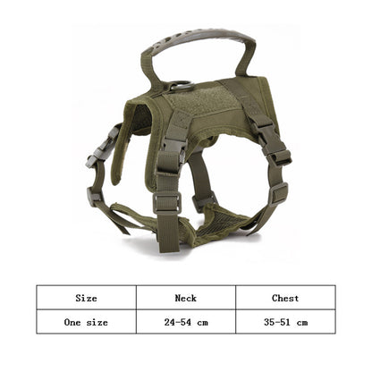 Adjustable Tactical Cat Harness 600D