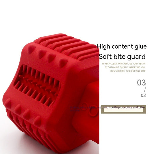 Interactive Long Lasting Dog Food Bone Toy